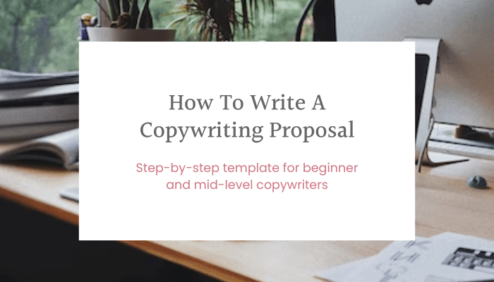 copywriting proposal - free template